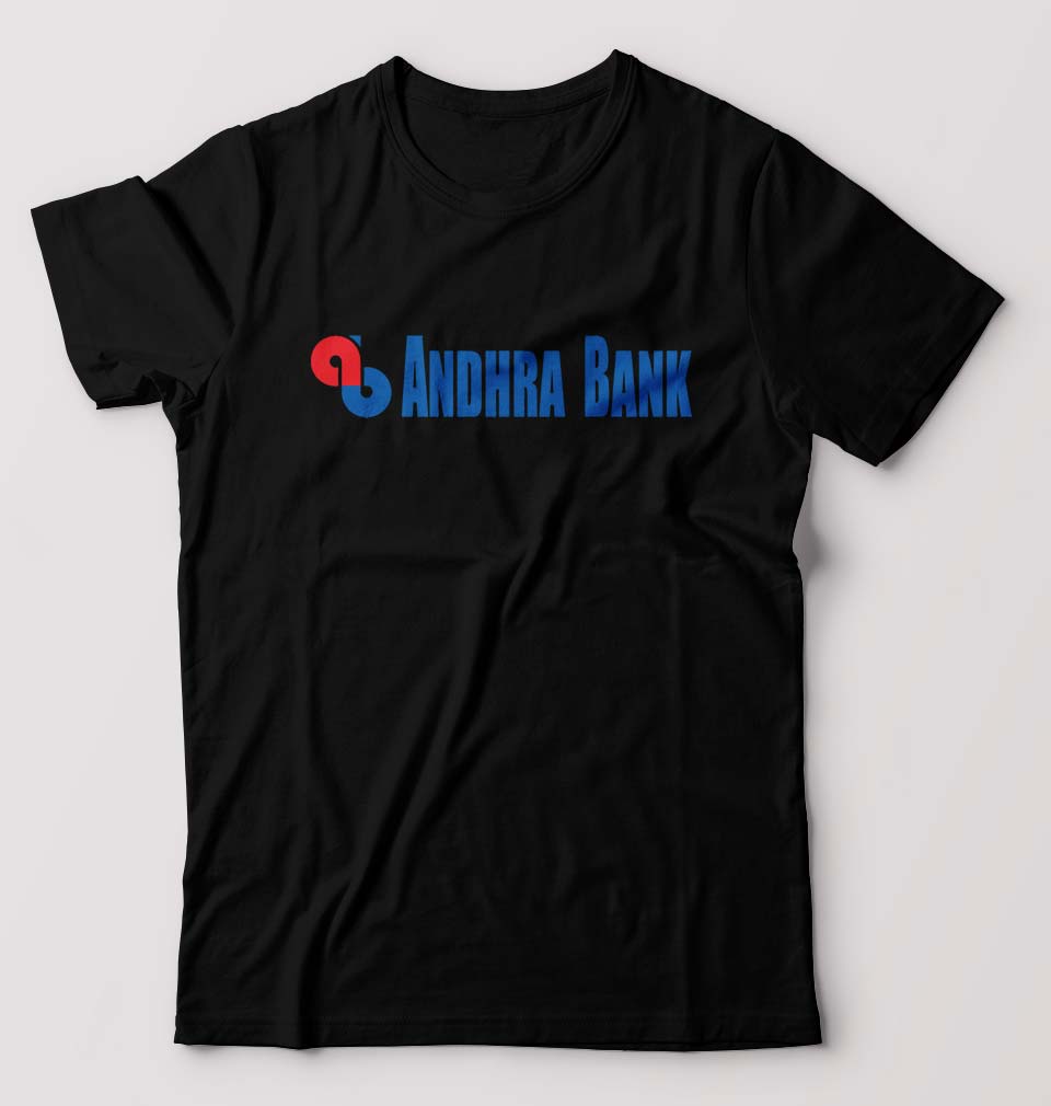 Andhra Bank T-Shirt for Men-Black-Ektarfa.online