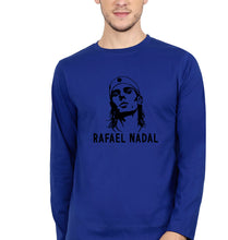 Load image into Gallery viewer, Rafael Nadal (RAFA) Full Sleeves T-Shirt for Men-Royal Blue-Ektarfa.online
