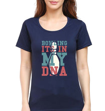 Load image into Gallery viewer, Bowling T-Shirt for Women-Navy Blue-Ektarfa.online
