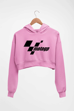 Load image into Gallery viewer, MotoGP Crop HOODIE FOR WOMEN-Light Baby Pink-Ektarfa.online
