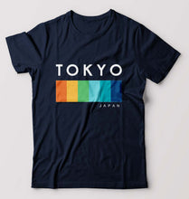 Load image into Gallery viewer, Tokyo Japan T-Shirt for Men-Navy Blue-Ektarfa.online
