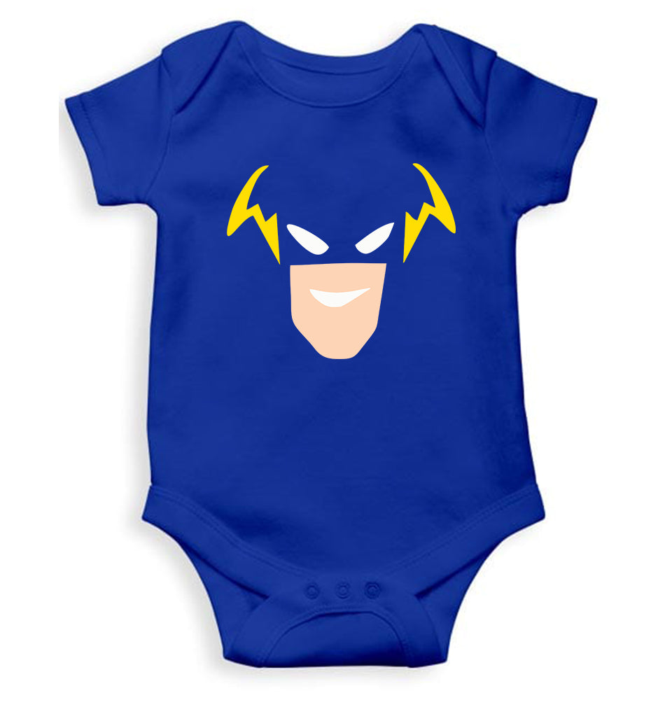 Flash Superhero Kids Romper For Baby Boy/Girl-Royal Blue-Ektarfa.online