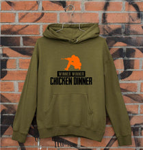 Load image into Gallery viewer, PUBG Winner Winner Chicken Dinner Unisex Hoodie for Men/Women-Olive Green-Ektarfa.online
