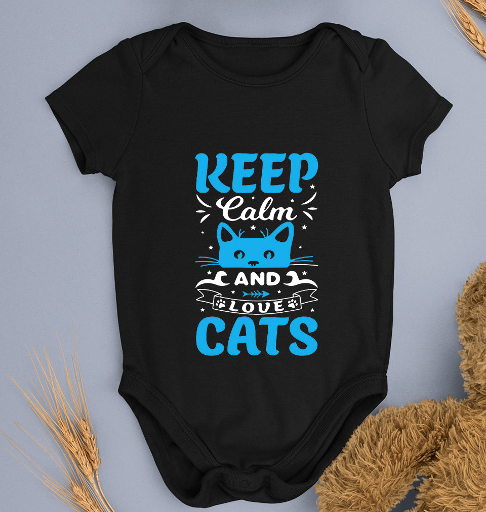 Cat Kids Romper For Baby Boy/Girl-Black-Ektarfa.online