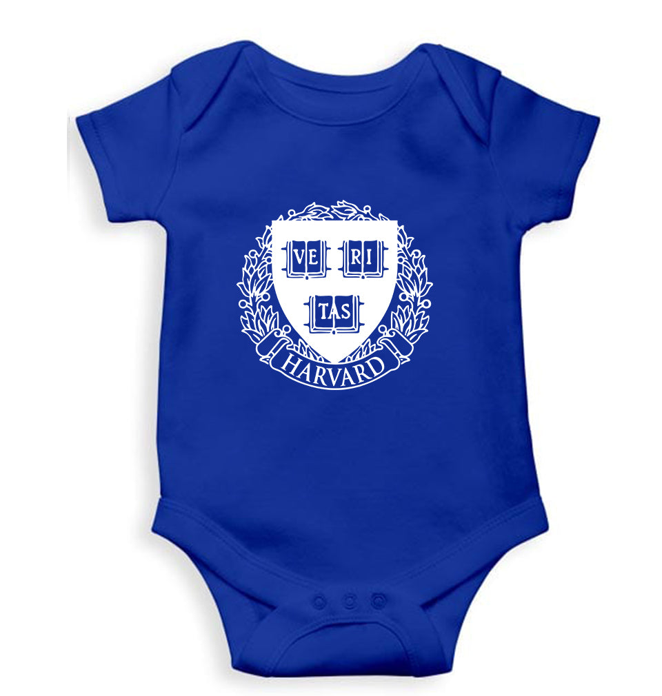 Harvard Kids Romper For Baby Boy/Girl-Royal Blue-Ektarfa.online