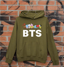 Load image into Gallery viewer, BTS Unisex Hoodie for Men/Women-Olive Green-Ektarfa.online
