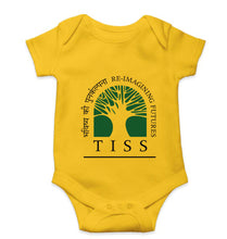 Load image into Gallery viewer, Tata Institute of Social Sciences (TISS) Kids Romper For Baby Boy/Girl-0-5 Months(18 Inches)-Yellow-Ektarfa.online
