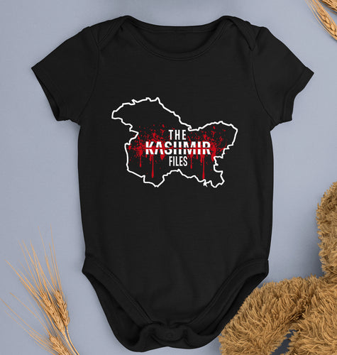 The Kashmir Files Kids Romper For Baby Boy/Girl-Black-Ektarfa.online