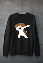 Load image into Gallery viewer, Dab Dog Unisex Sweatshirt for Men/Women-Black-Ektarfa.online
