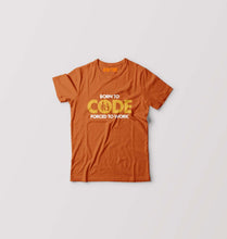 Load image into Gallery viewer, Coder Geek Kids T-Shirt for Boy/Girl-Orange-Ektarfa.online
