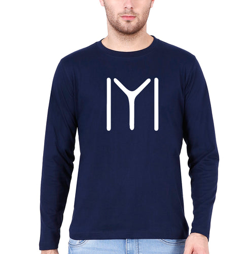 Ertugrul Full Sleeves T-Shirt for Men-Navy Blue-Ektarfa.online