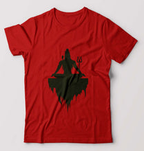 Load image into Gallery viewer, Mahakal Mahadev Bholenath Shiva Shivji T-Shirt for Men-Red-Ektarfa.online
