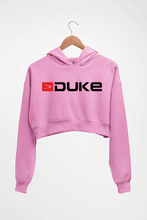 Load image into Gallery viewer, Duke Crop HOODIE FOR WOMEN-Light Baby Pink-Ektarfa.online
