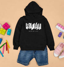 Load image into Gallery viewer, Piano Kids Hoodie for Boy/Girl-Black-Ektarfa.online
