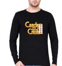 Load image into Gallery viewer, Candy Crush Full Sleeves T-Shirt for Men-Black-Ektarfa.online
