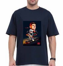 Load image into Gallery viewer, Max Verstappen Oversized T-Shirt for Men-Navy Blue-Ektarfa.online
