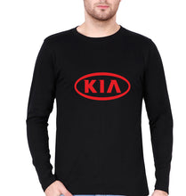 Load image into Gallery viewer, Kia Full Sleeves T-Shirt for Men-Black-Ektarfa.online
