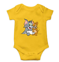 Load image into Gallery viewer, Tom and Jerry Kids Romper For Baby Boy/Girl-Yellow-Ektarfa.online
