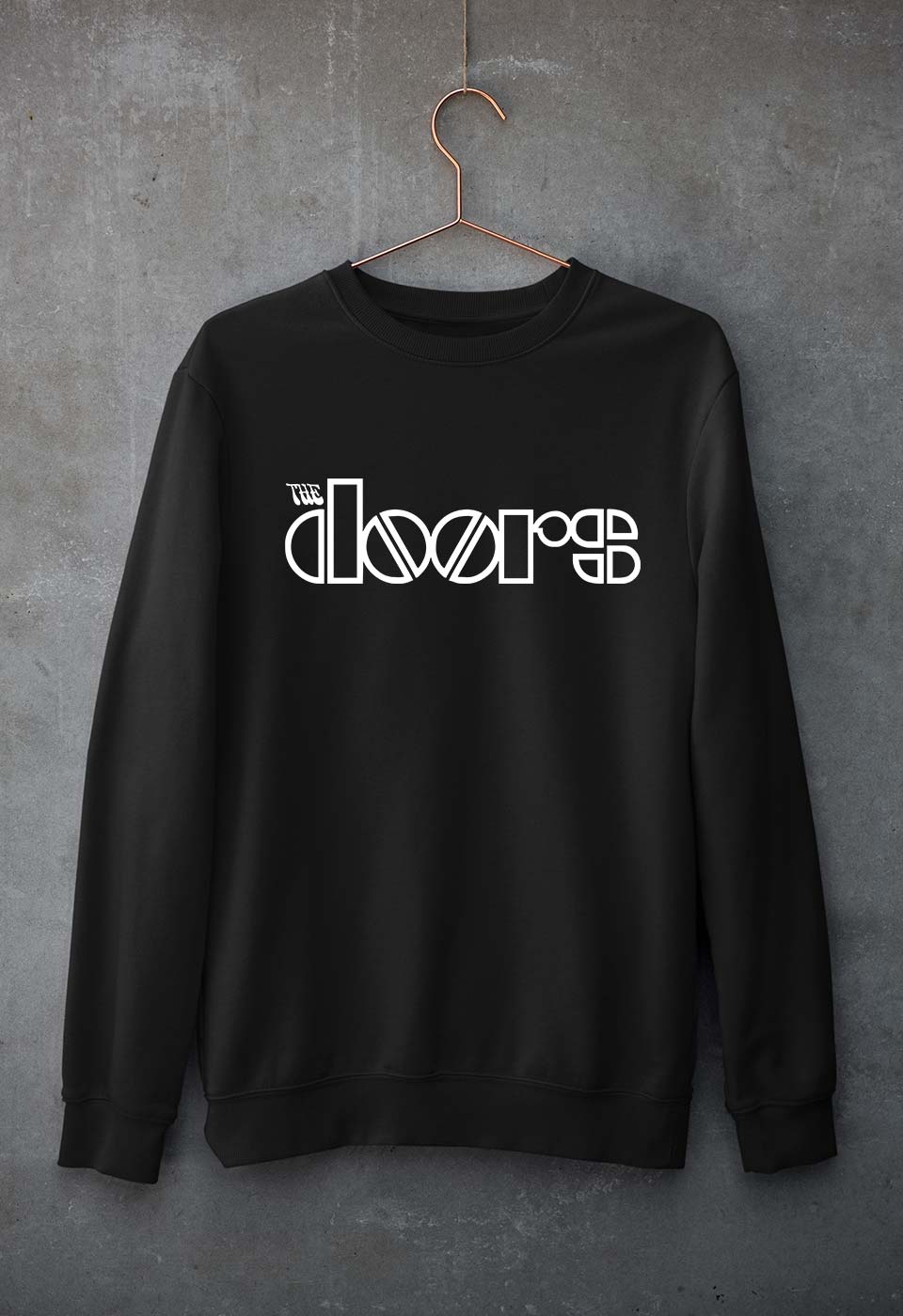 The Doors Unisex Sweatshirt for Men/Women-Black-Ektarfa.online