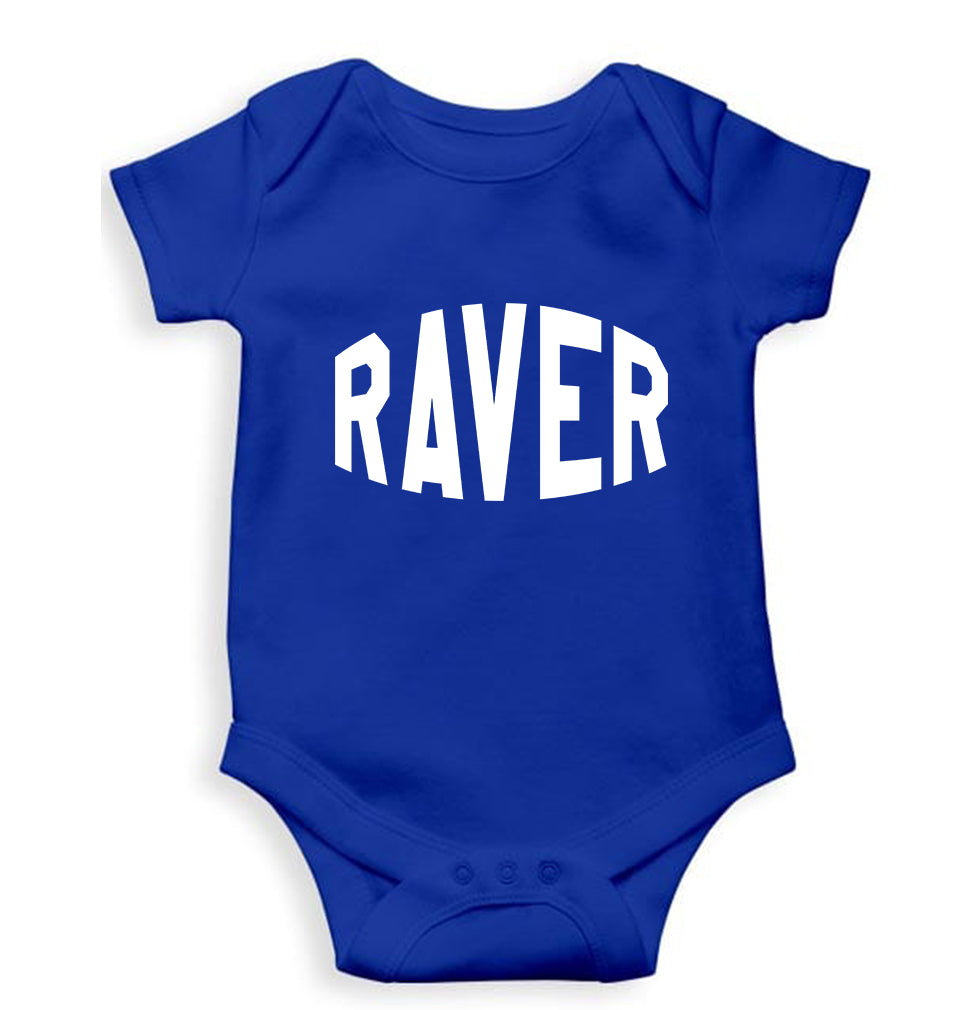 Raver Kids Romper For Baby Boy/Girl-Royal Blue-Ektarfa.online