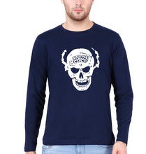 Load image into Gallery viewer, Stone Cold Steve Austin (WWE) Full Sleeves T-Shirt for Men-Navy Blue-Ektarfa.online
