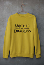 Load image into Gallery viewer, Mother of Dragons (GOT) Unisex Sweatshirt for Men/Women-Mustard yellow-Ektarfa.online
