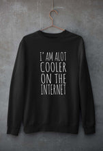 Load image into Gallery viewer, Internet Unisex Sweatshirt for Men/Women-Black-Ektarfa.online
