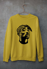 Load image into Gallery viewer, Tupac 2Pac Unisex Sweatshirt for Men/Women-Mustard Yellow-Ektarfa.online
