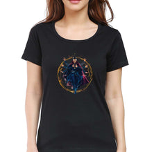 Load image into Gallery viewer, Doctor Strange Superhero T-Shirt for Women-Black-Ektarfa.online
