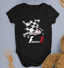 Load image into Gallery viewer, Formula 1(F1) Kids Romper For Baby Boy/Girl-0-5 Months(18 Inches)-Black-Ektarfa.online
