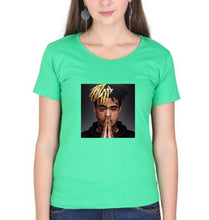 Load image into Gallery viewer, XXXTentacion T-Shirt for Women-Flag Green-Ektarfa.online
