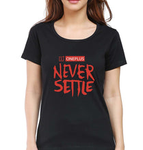 Load image into Gallery viewer, OnePlus T-Shirt for Women-Black-Ektarfa.online

