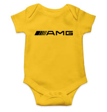 Load image into Gallery viewer, AMG Kids Romper For Baby Boy/Girl-0-5 Months(18 Inches)-Yellow-Ektarfa.online
