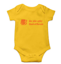 Load image into Gallery viewer, Bank of Baroda Kids Romper For Baby Boy/Girl-Yellow-Ektarfa.online
