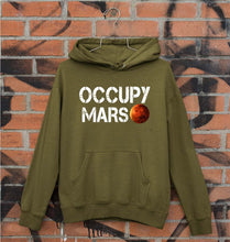 Load image into Gallery viewer, Occupy Mars Elon Musk Unisex Hoodie for Men/Women-Olive Green-Ektarfa.online

