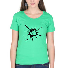 Load image into Gallery viewer, Bowling T-Shirt for Women-Flag Green-Ektarfa.online
