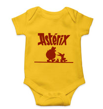 Load image into Gallery viewer, Asterix Kids Romper For Baby Boy/Girl-0-5 Months(18 Inches)-Yellow-Ektarfa.online
