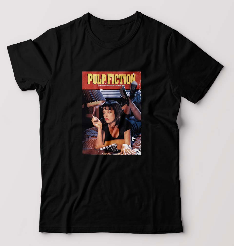 Pulp Fiction T-Shirt for Men-Black-Ektarfa.online