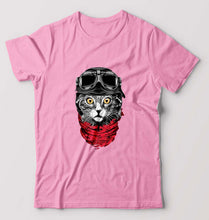 Load image into Gallery viewer, Cat T-Shirt for Men-Light Baby Pink-Ektarfa.online
