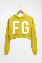 Load image into Gallery viewer, Fear of God Crop HOODIE FOR WOMEN-Mustard Yellow-Ektarfa.online
