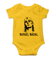 Load image into Gallery viewer, Rafael Nadal (RAFA) Kids Romper For Baby Boy/Girl-0-5 Months(18 Inches)-Yellow-Ektarfa.online
