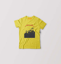 Load image into Gallery viewer, Metallica Kids T-Shirt for Boy/Girl-Yellow-Ektarfa.online
