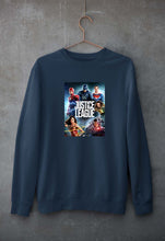 Load image into Gallery viewer, Justice League Unisex Sweatshirt for Men/Women-Navy Blue-Ektarfa.online
