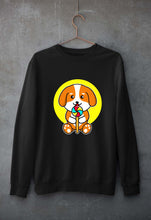 Load image into Gallery viewer, Puppy Unisex Sweatshirt for Men/Women-Black-Ektarfa.online
