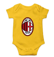 Load image into Gallery viewer, A.C. Milan Kids Romper For Baby Boy/Girl-0-5 Months(18 Inches)-Yellow-Ektarfa.online
