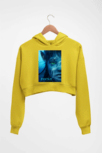 Load image into Gallery viewer, Avatar Crop HOODIE FOR WOMEN-Mustard Yellow-Ektarfa.online

