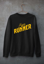 Load image into Gallery viewer, Runner Running Unisex Sweatshirt for Men/Women-Black-Ektarfa.online
