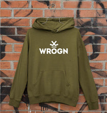 Load image into Gallery viewer, Wrong Unisex Hoodie for Men/Women-S(40 Inches)-Olive Green-Ektarfa.online
