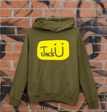 Load image into Gallery viewer, Jack u Unisex Hoodie for Men/Women-Olive Green-Ektarfa.online
