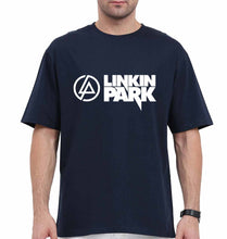 Load image into Gallery viewer, Linkin Park Oversized T-Shirt for Men-Navy Blue-Ektarfa.online
